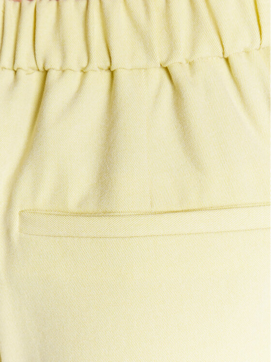 Moss Copenhagen Spodnie materiałowe Fanilla 17264 Żółty Regular Fit zdjęcie nr 5