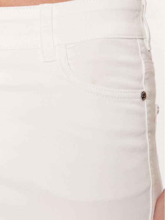Olsen Spodnie materiałowe Mona 14000620 Biały Slim Fit zdjęcie nr 4