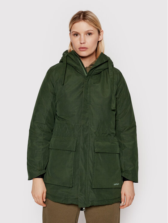 Outhorn Parka KUDC603 Zielony Relaxed Fit