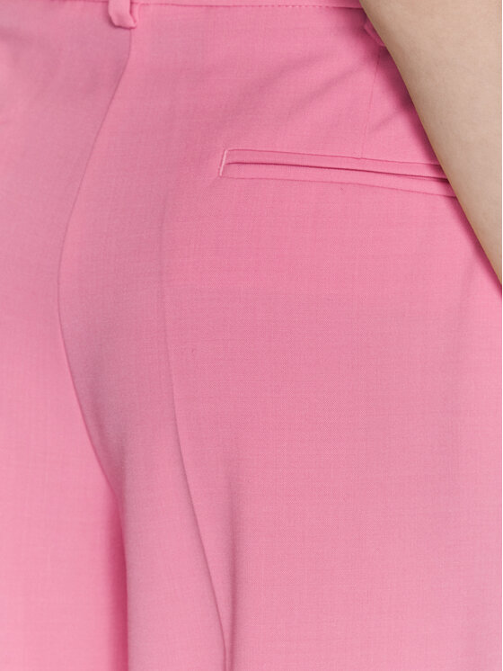Pinko Spodnie materiałowe 100209 A0IH Różowy Relaxed Fit zdjęcie nr 5