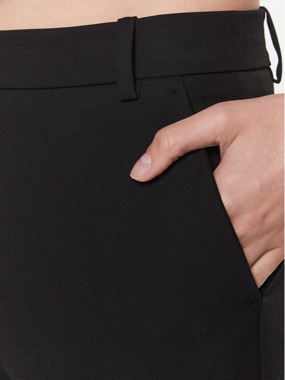 Pinko Spodnie materiałowe Bello 100155 A0HO Czarny Cropped Fit zdjęcie nr 4
