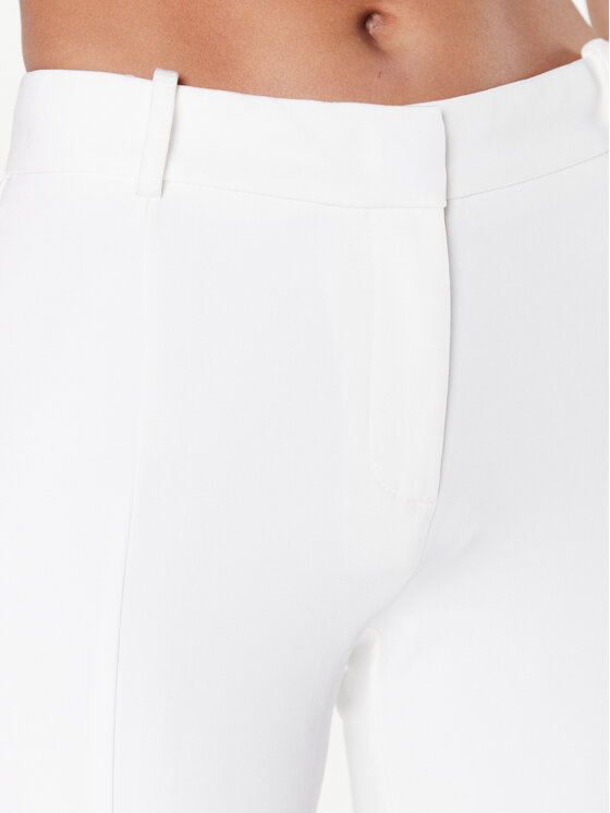 Pinko Spodnie materiałowe Paloma 100351 A04I Biały Flare Fit zdjęcie nr 4