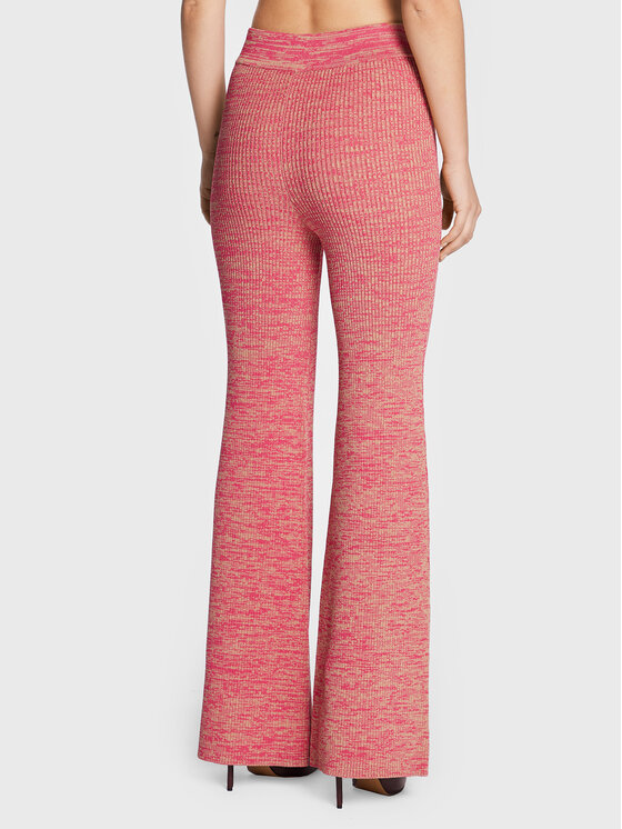 Remain Spodnie dzianinowe Soleima Knit RM1678 Różowy Slim Fit zdjęcie nr 3