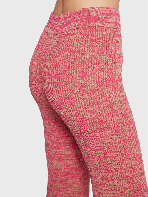 Remain Spodnie dzianinowe Soleima Knit RM1678 Różowy Slim Fit zdjęcie nr 4
