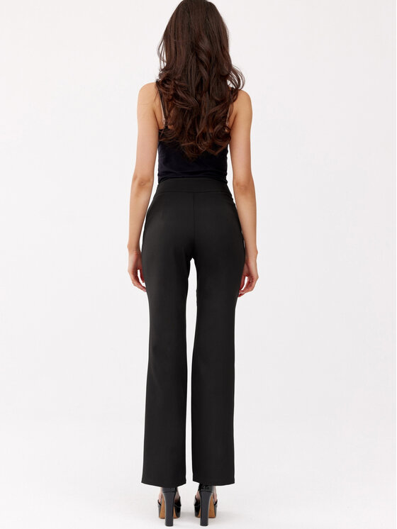 Roco Fashion Spodnie damskie DAMIS Czarny Regular Fit zdjęcie nr 3