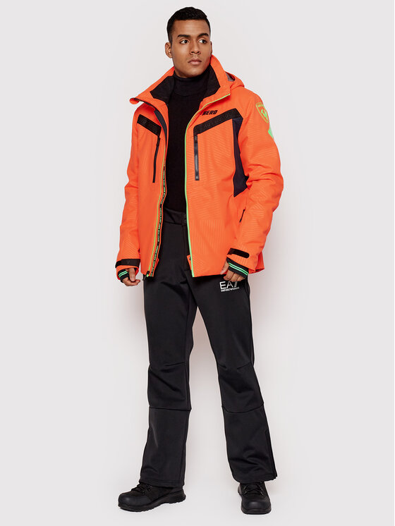 Rossignol Kurtka narciarska Hero Aile Ski RLJMJ12 Pomarańczowy Regular Fit zdjęcie nr 2