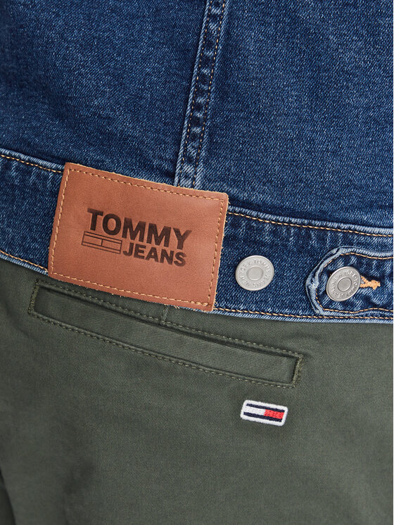 Tommy Hilfiger Kurtka jeansowa DM0DM16729 Granatowy Regular Fit zdjęcie nr 5