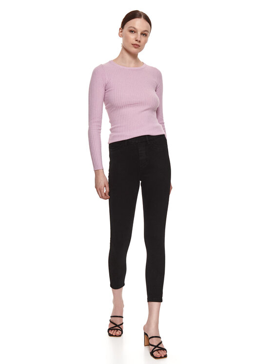 Top Secret Spodnie materiałowe SSP3675CA Czarny Slim Fit