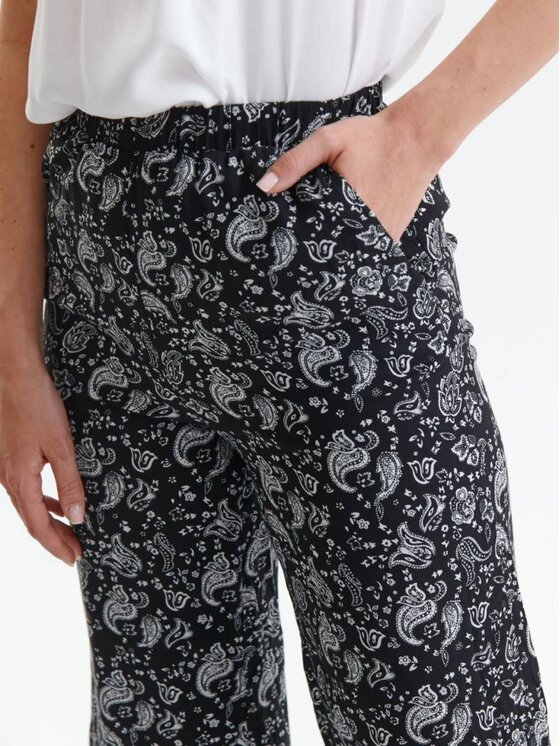 Top Secret Spodnie materiałowe SSP4107CA Czarny Regular Fit zdjęcie nr 4