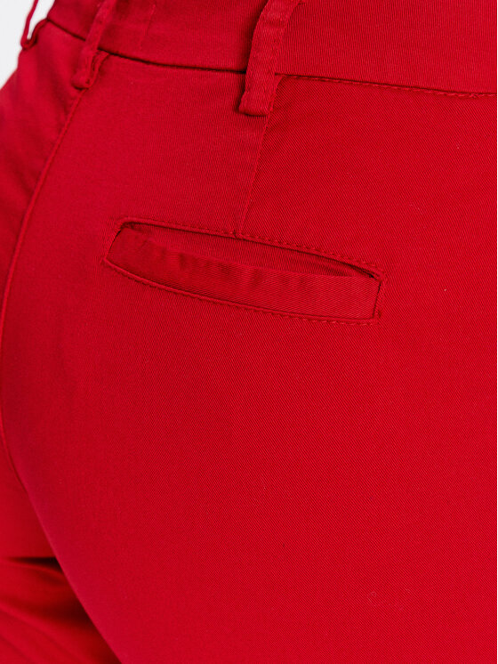 United Colors Of Benetton Spodnie materiałowe 4GD7558S3 Czerwony Slim Fit zdjęcie nr 5