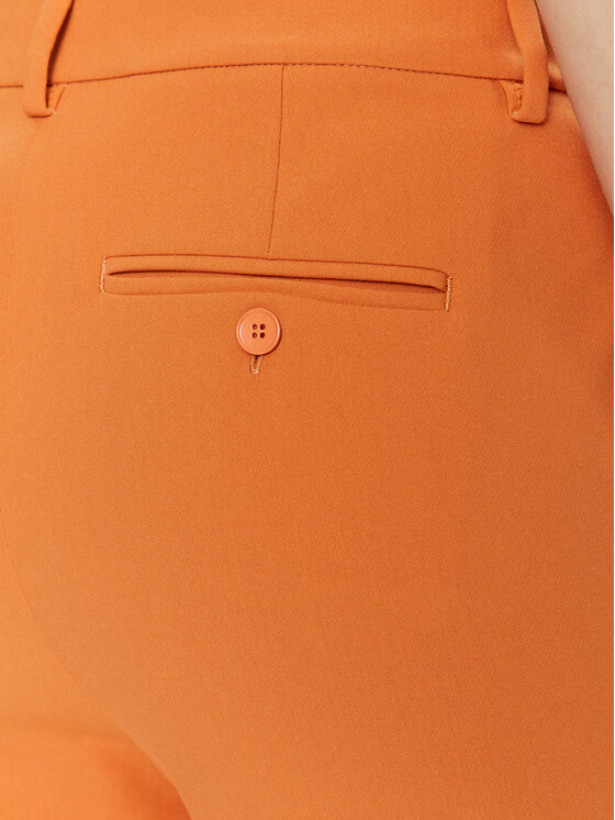 Weekend Max Mara Spodnie materiałowe Rana 2351310137 Pomarańczowy Slim Fit zdjęcie nr 5