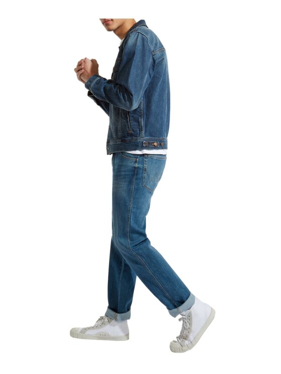 Wrangler Kurtka jeansowa W4481514V Niebieski Regular Fit zdjęcie nr 3