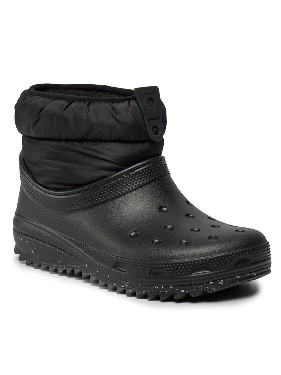 Crocs Botki Classic Neo Puff Shorty Boot W 207311 Czarny