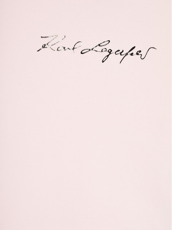 Karl Lagerfeld Kids Komplet bluzka i spódnica Z98144 M Różowy Regular Fit zdjęcie nr 4